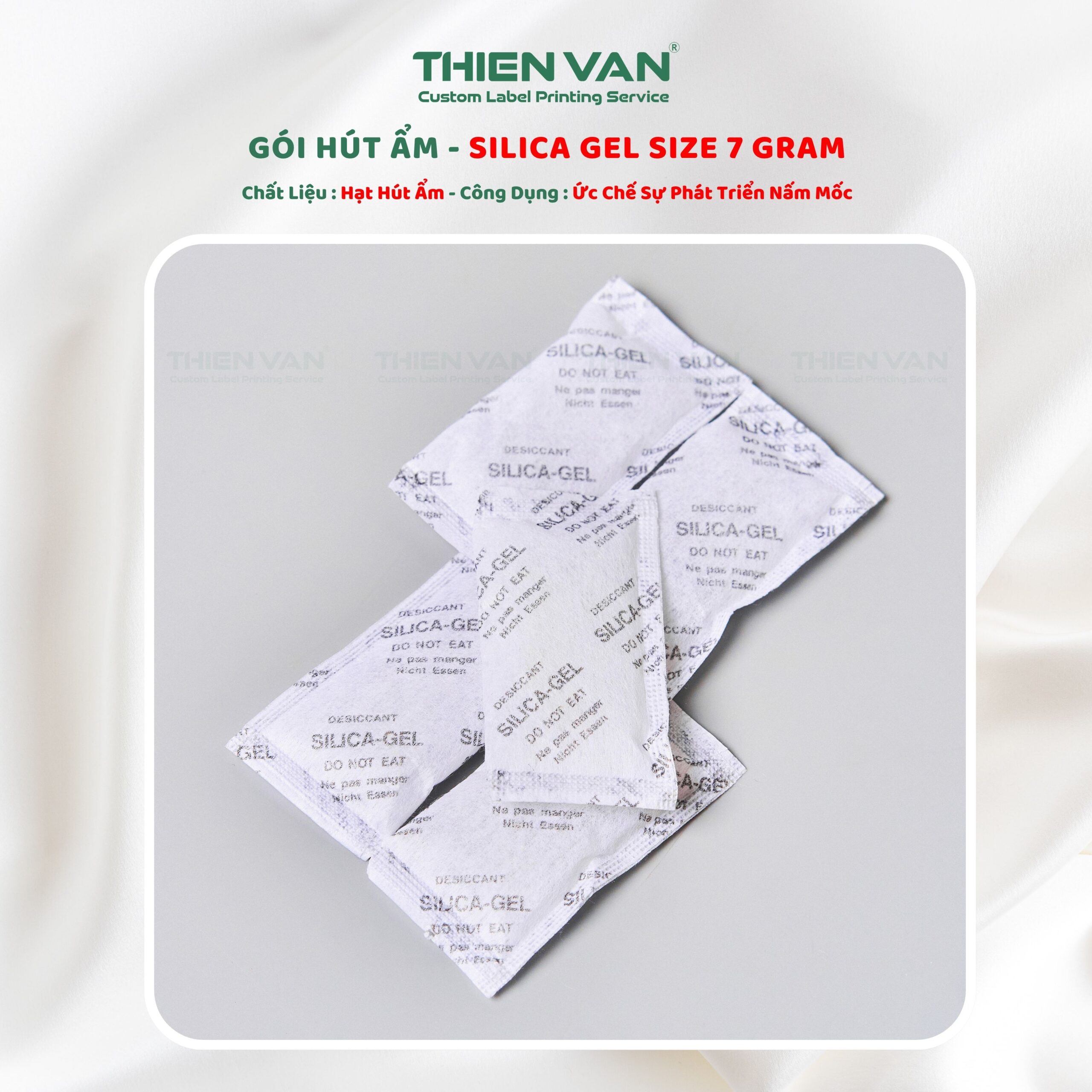 Gói hút ẩm SILICA GEL 7G