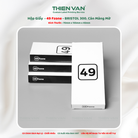 Hộp Giấy 49fzone 70mm x 155mm x 45mm