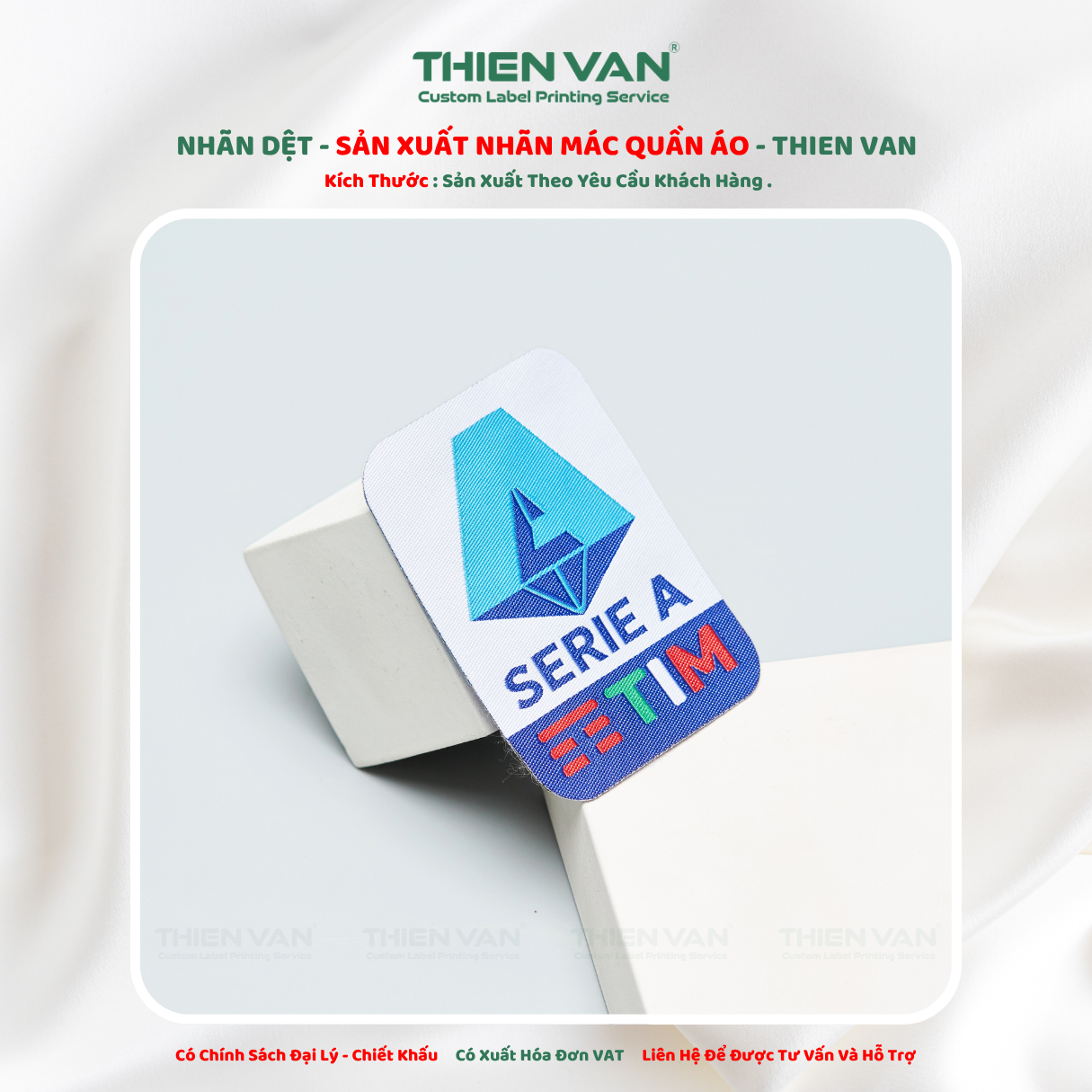 Nhãn dệt 55mm x 75mm