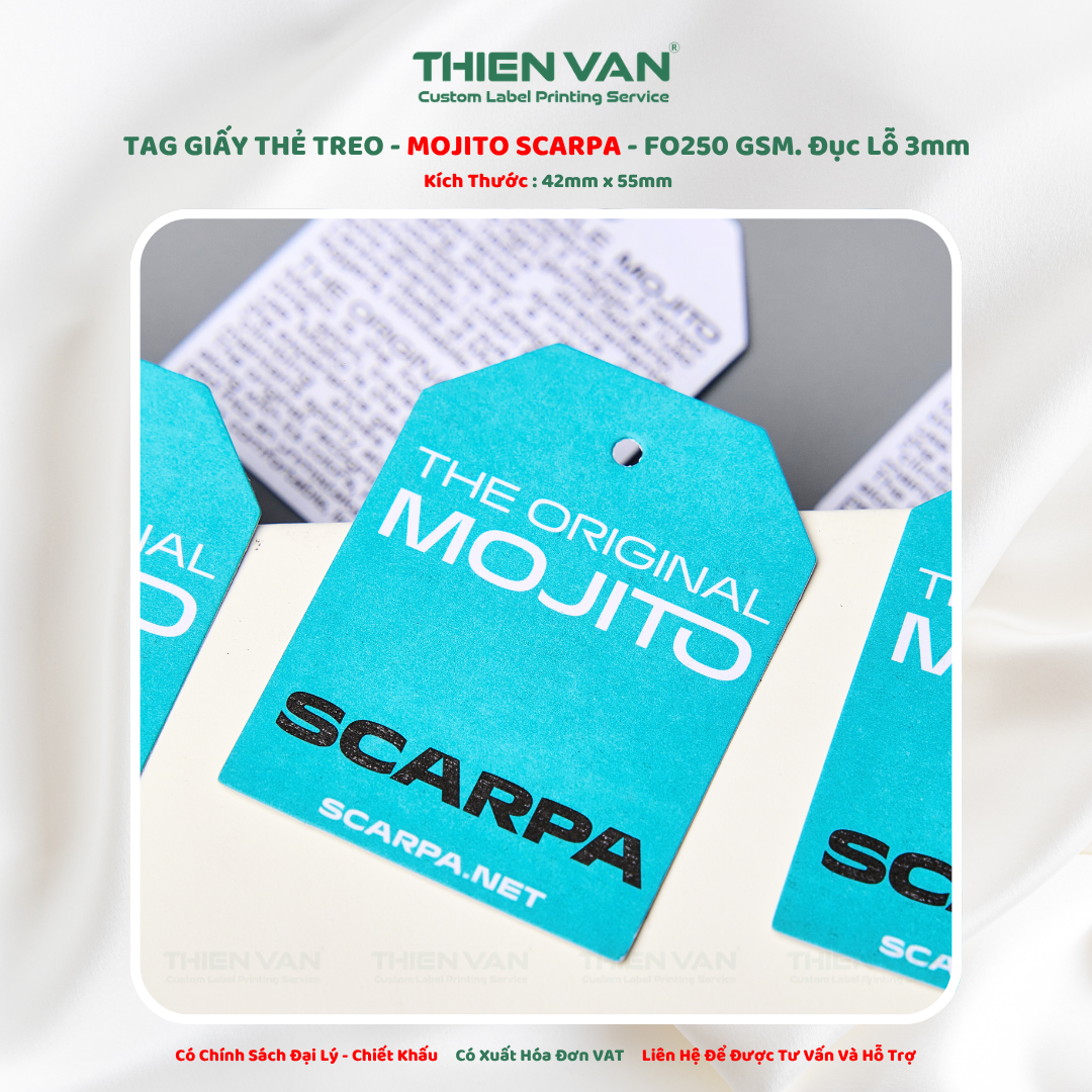 Tag Giấy SCARPA