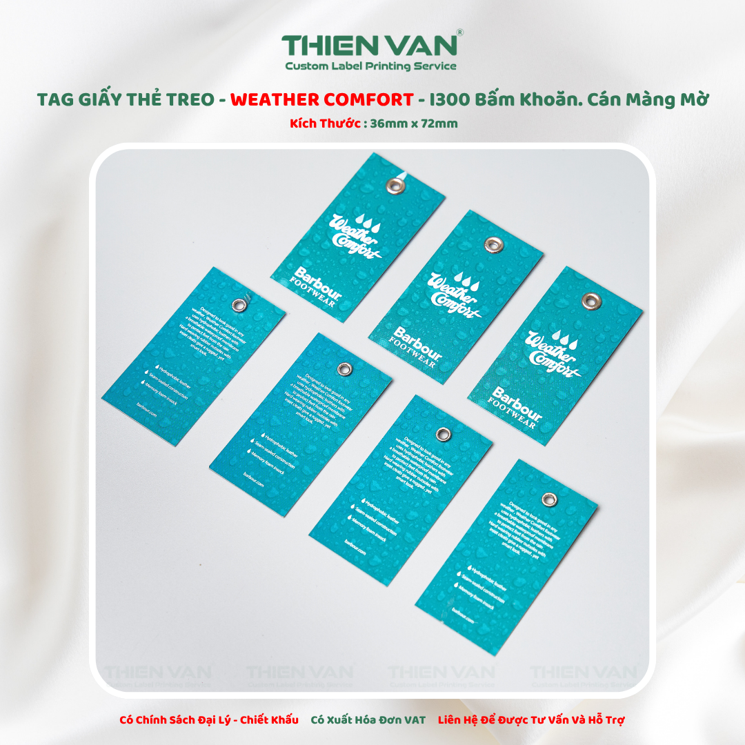 Tag Giấy WEATHER COMFORT - Ảnh 4