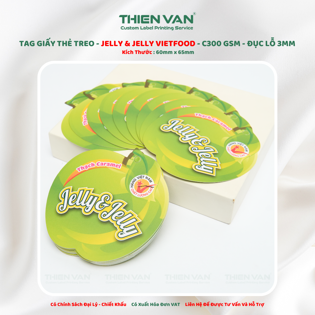 Tag Giấy - Thẻ Treo JELLY & JELLY - Ảnh 3