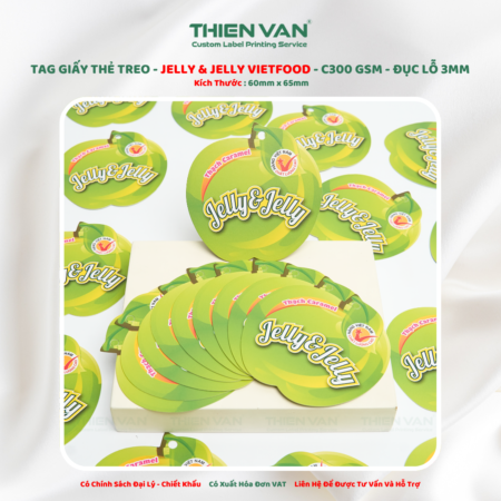 Tag Giấy - Thẻ Treo JELLY & JELLY