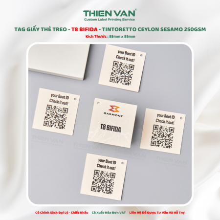 Tag Giấy T8 BIFIDA