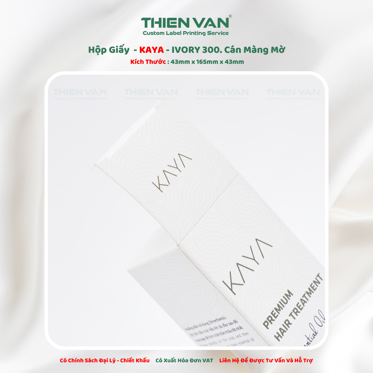 Hộp Giấy - KAYA - 110mm x 80mm x 45mm - Ảnh 3