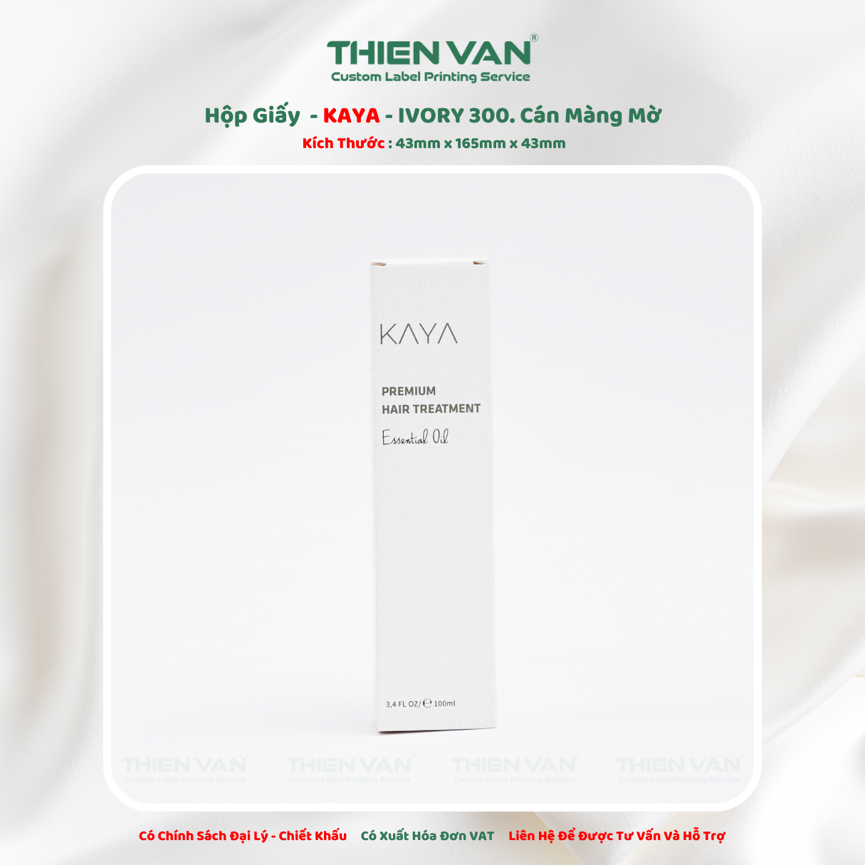 Hộp Giấy - KAYA - 110mm x 80mm x 45mm - Ảnh 5