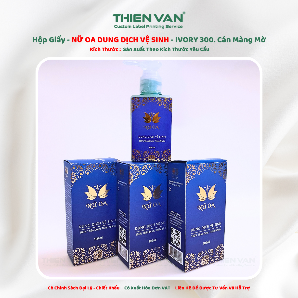 Hộp Giấy - NỮ OA DDVS PHỤ NỮ - KÍCH THƯỚC THEO YÊU CẦU - Ảnh 3