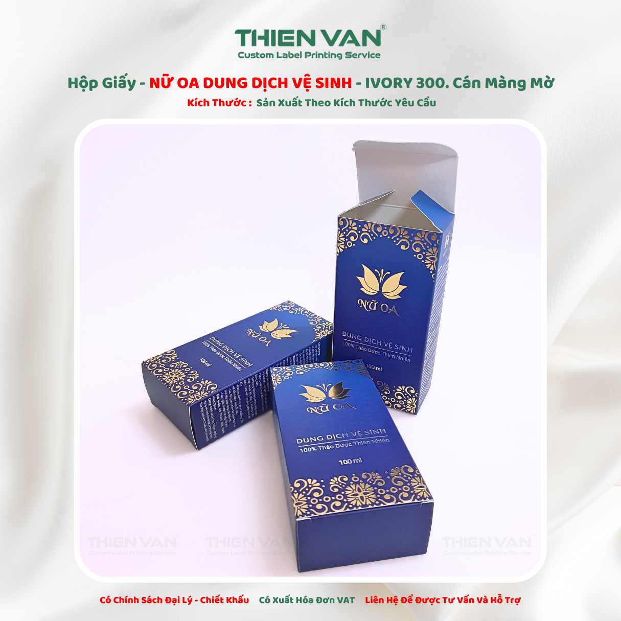 Hộp Giấy - NỮ OA DDVS PHỤ NỮ - KÍCH THƯỚC THEO YÊU CẦU - Ảnh 4