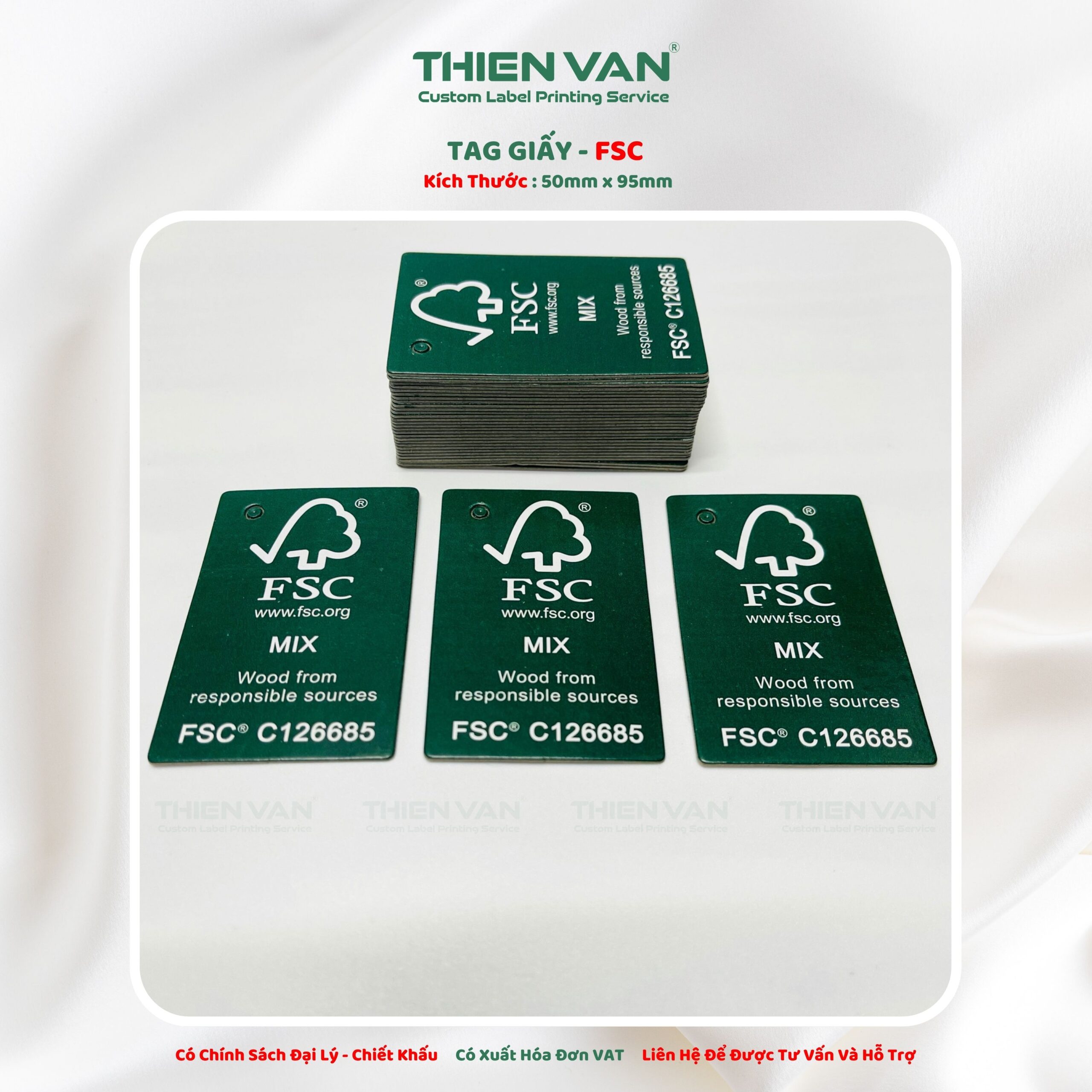 Tag Giấy - Thẻ Treo FSC - Ảnh 3