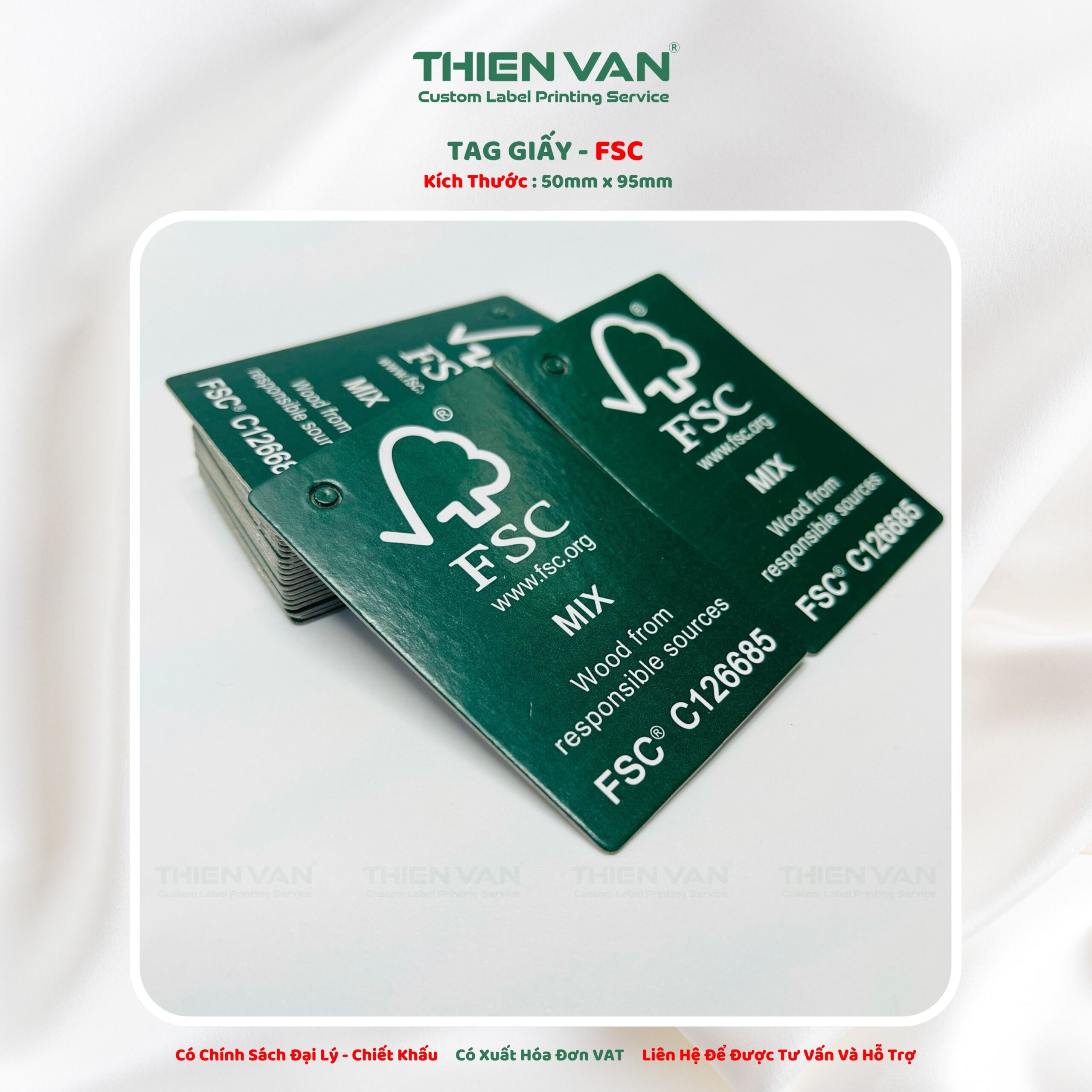Tag Giấy - Thẻ Treo FSC