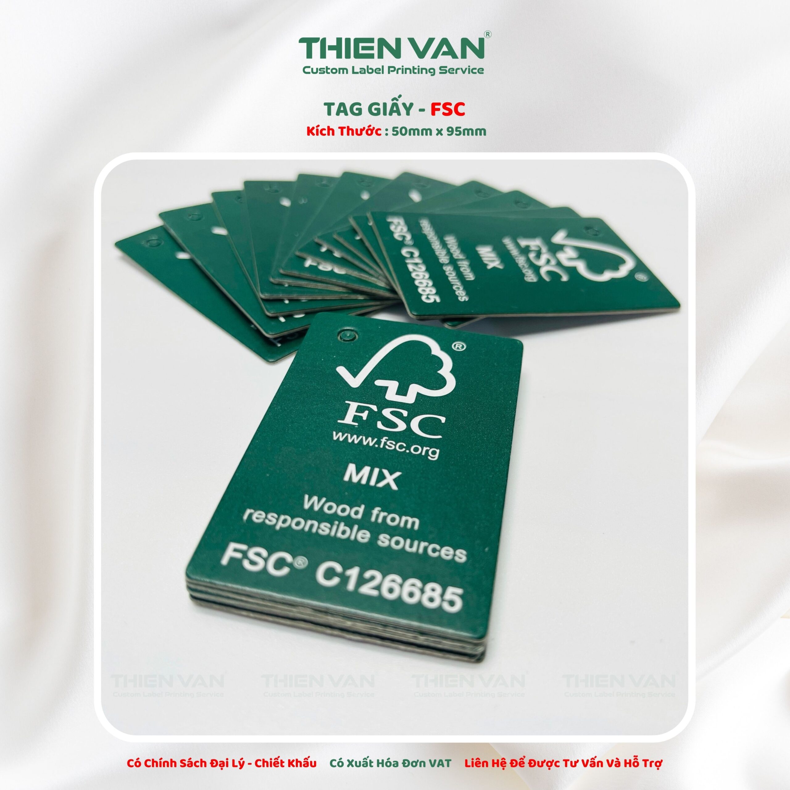 Tag Giấy - Thẻ Treo FSC - Ảnh 4
