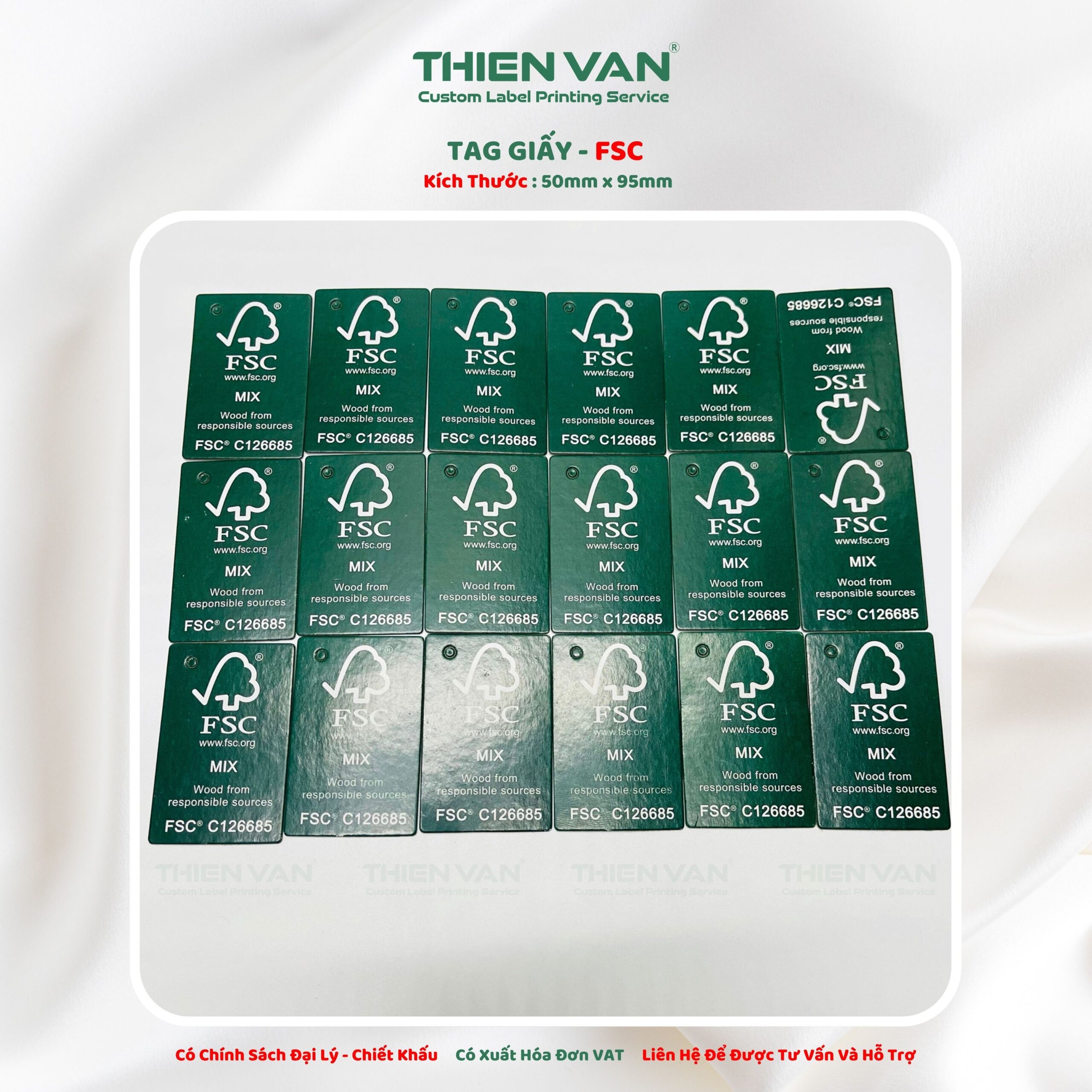 Tag Giấy - Thẻ Treo FSC - Ảnh 5