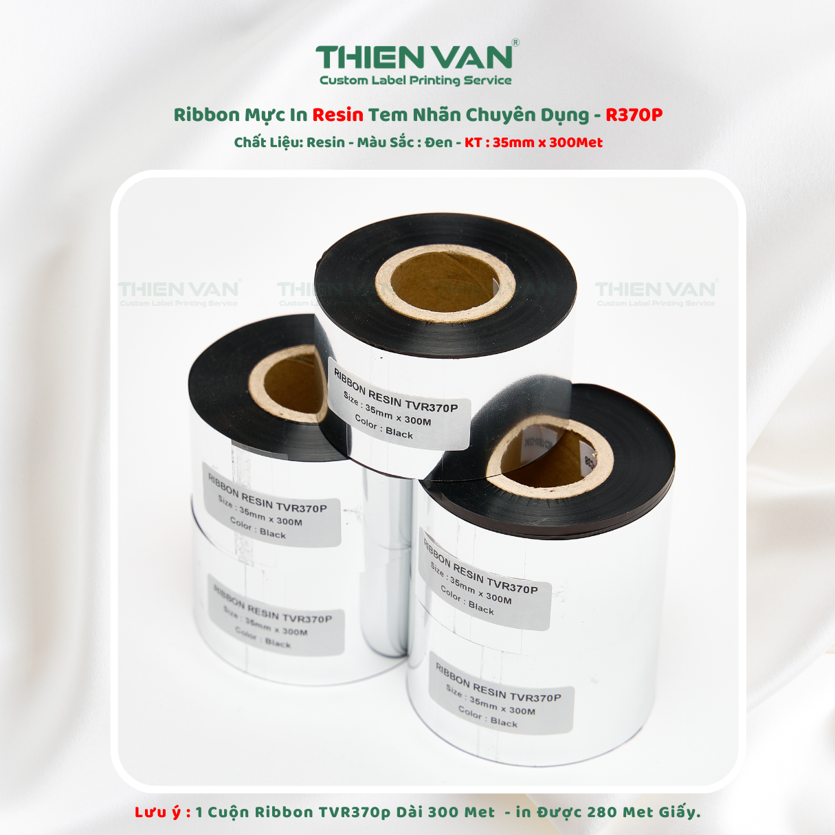 Ribbon mực in tem nhãn